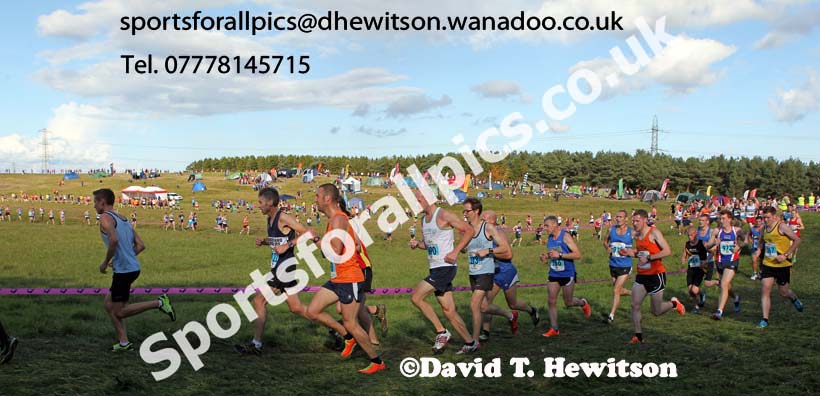 Senior mens North East Harrier League, Cramlington. Photo: David T. Hewitson/Sports for All Pics